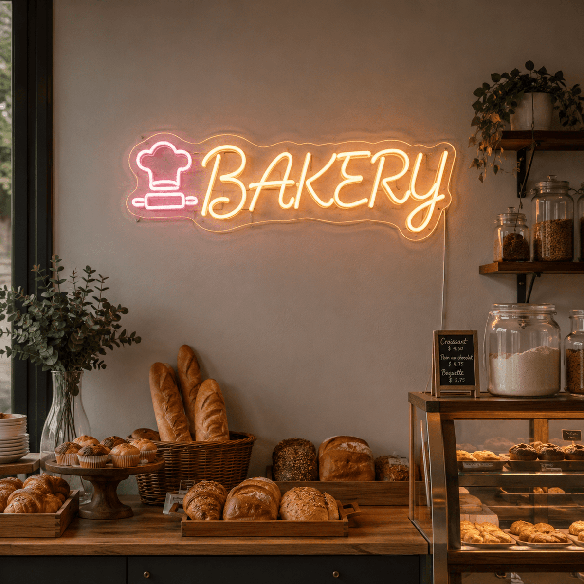 Bakery Wall Art LED Neon Sign - Shineneon