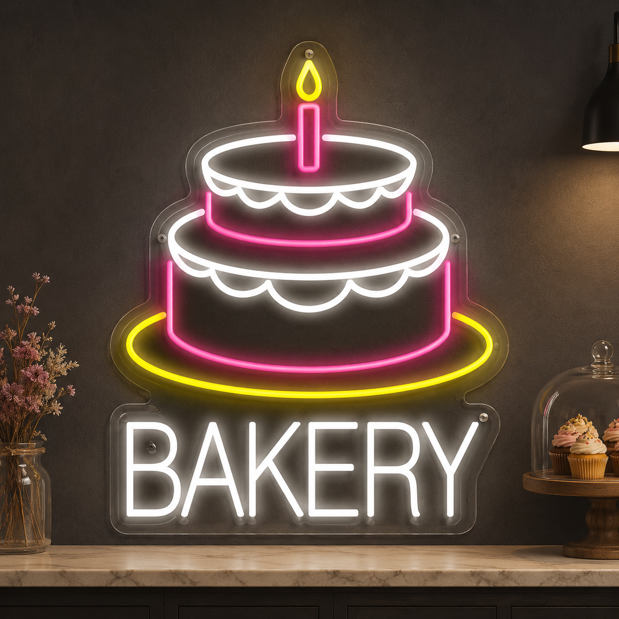 Bakery Wall Decor LED Neon Sign - 01 Original Product Image