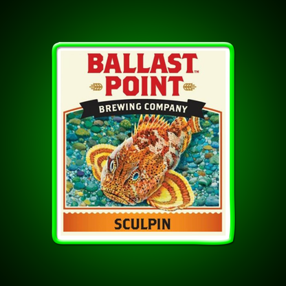 Ballast Point Brewing Company Beer Bar Decor Led Neon Sign Rgb Color - LED neon sign view 8