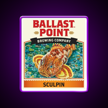 Ballast Point Brewing Company Beer Bar Decor Led Neon Sign Rgb Color - LED neon sign view 9