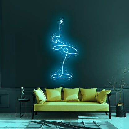 Ballerina Led Neon Sign