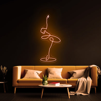 Ballerina Led Neon Sign