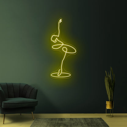 Ballerina Led Neon Sign