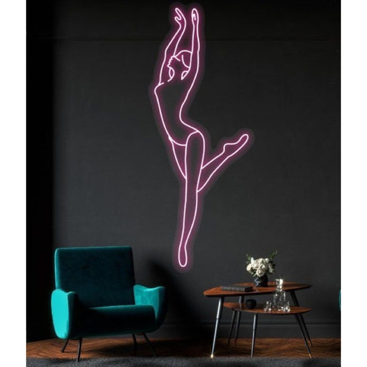 Ballet Dancing Woman Led Sign Business Neon Sign