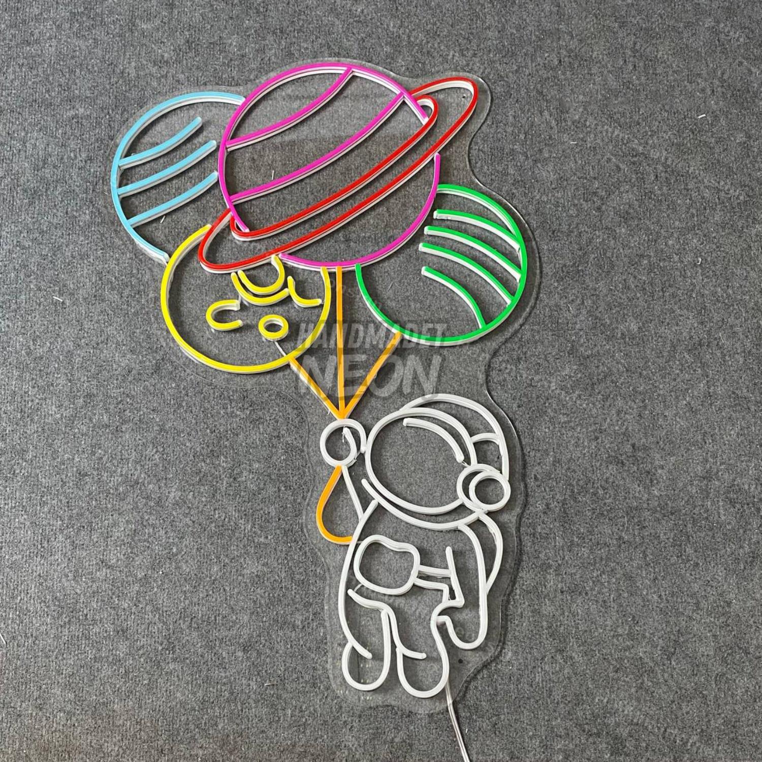 Balloon Astronaut Led Neon Sign | Shineneon