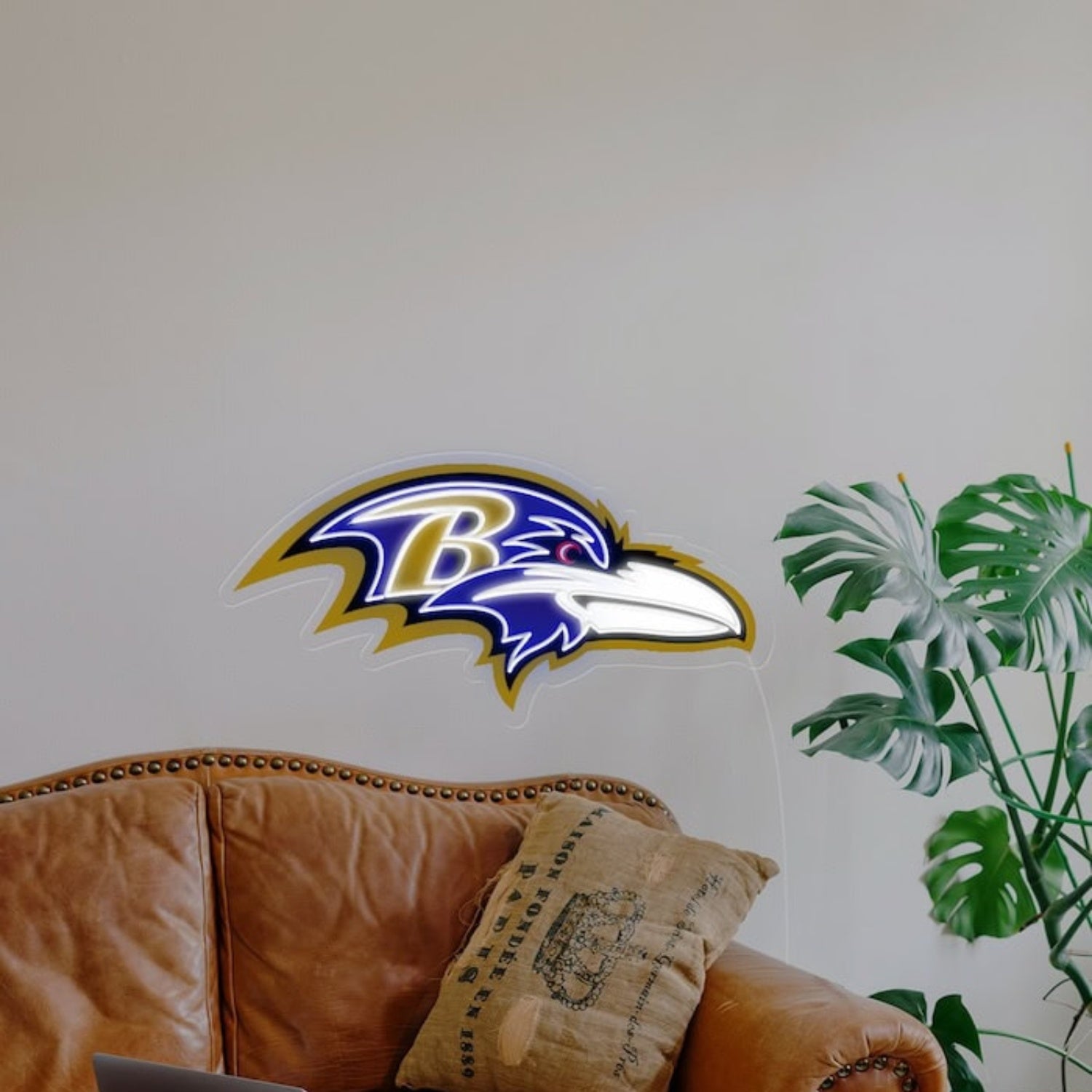 Baltimore Ravens Led Neon Sign Wall Art | Shineneon