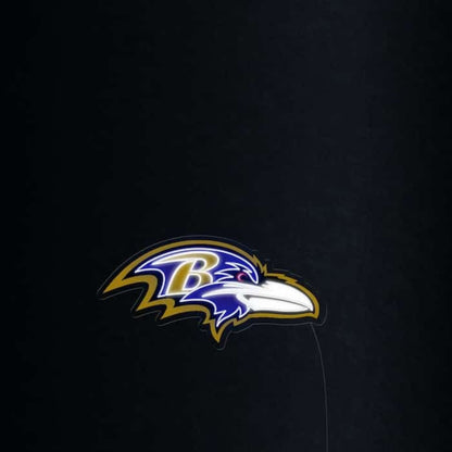 Baltimore Ravens Led Neon Sign Wall Art | Shineneon