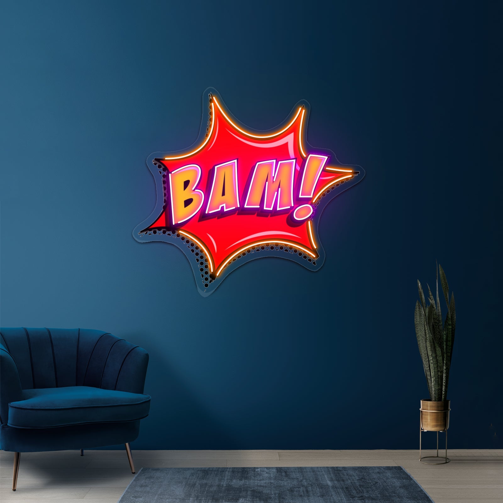 Bam Artwork Led Neon Sign - Shineneon