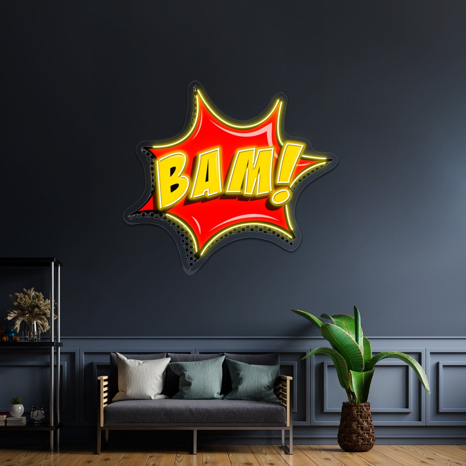 Bam Artwork Led Neon Sign - Shineneon