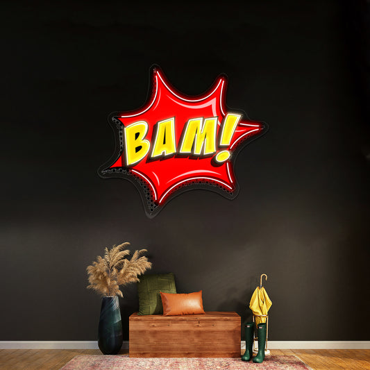 Bam Artwork Led Neon Sign