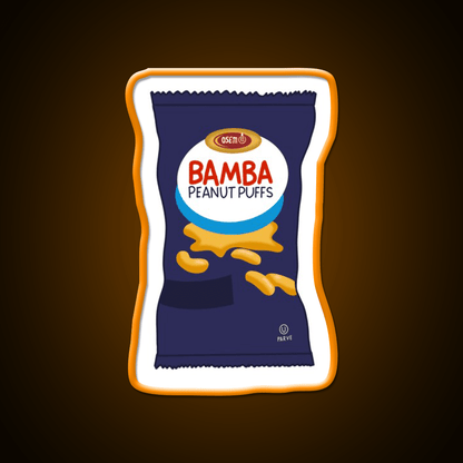 Bamba Cartoon Snack Food Led Neon Sign Rgb Color - Shineneon