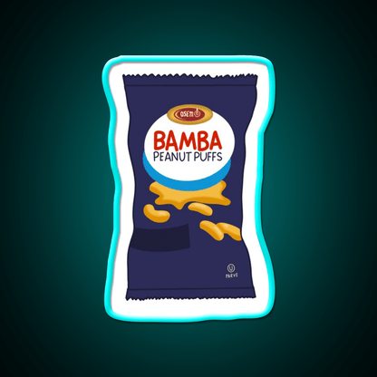 Bamba Cartoon Snack Food Led Neon Sign Rgb Color - Shineneon
