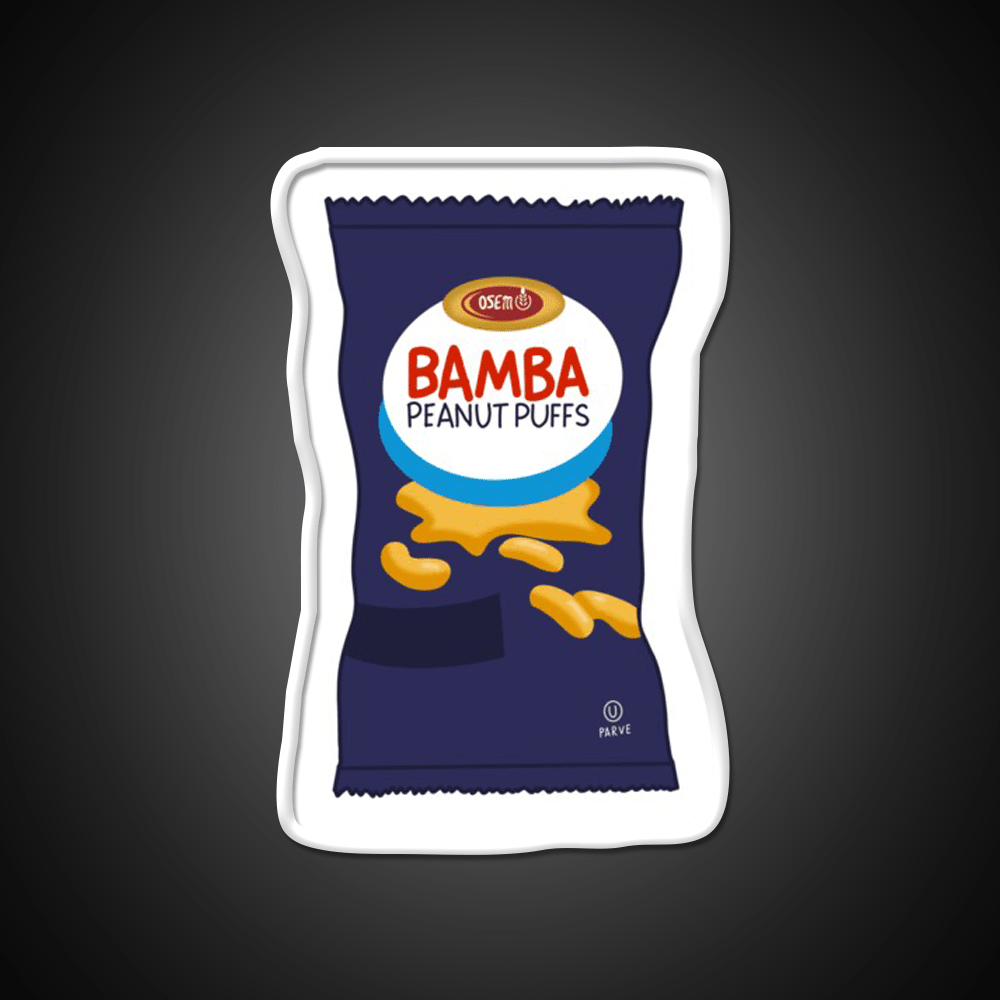Bamba Cartoon Snack Food Led Neon Sign Rgb Color - Shineneon
