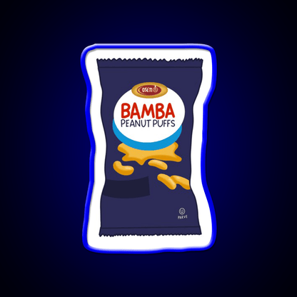 Bamba Cartoon Snack Food Led Neon Sign Rgb Color - Shineneon