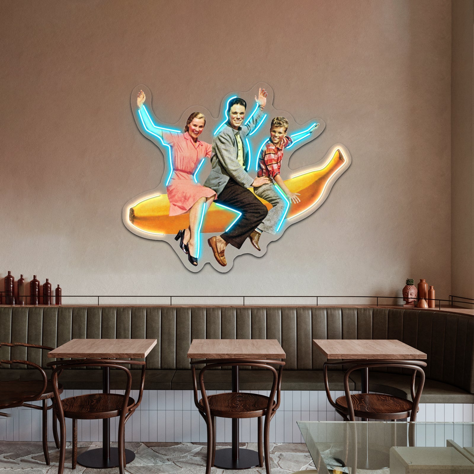 Banana Boat Artwork Led Neon Sign - Shineneon