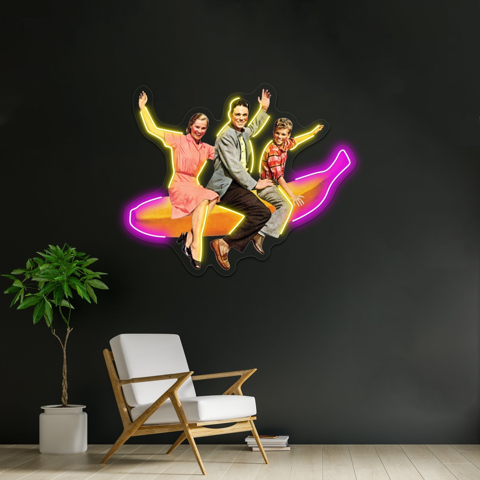 Banana Boat Artwork Led Neon Sign - Shineneon