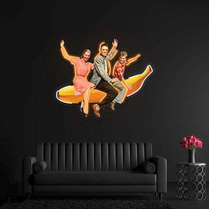 Banana Boat Artwork Led Neon Sign - Shineneon