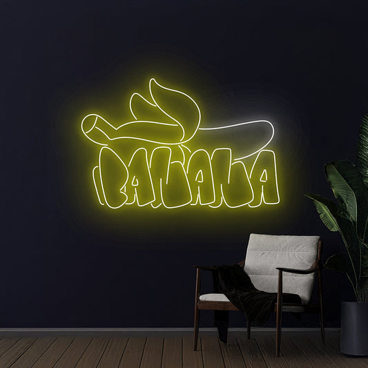 Banana Neon Sign