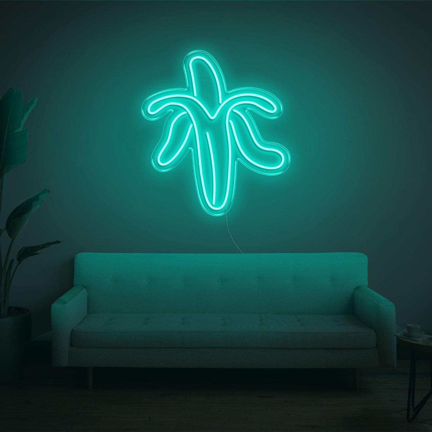 Banana Peel Yellow Led Neon Sign For Home And Cafe Decor | Shineneon