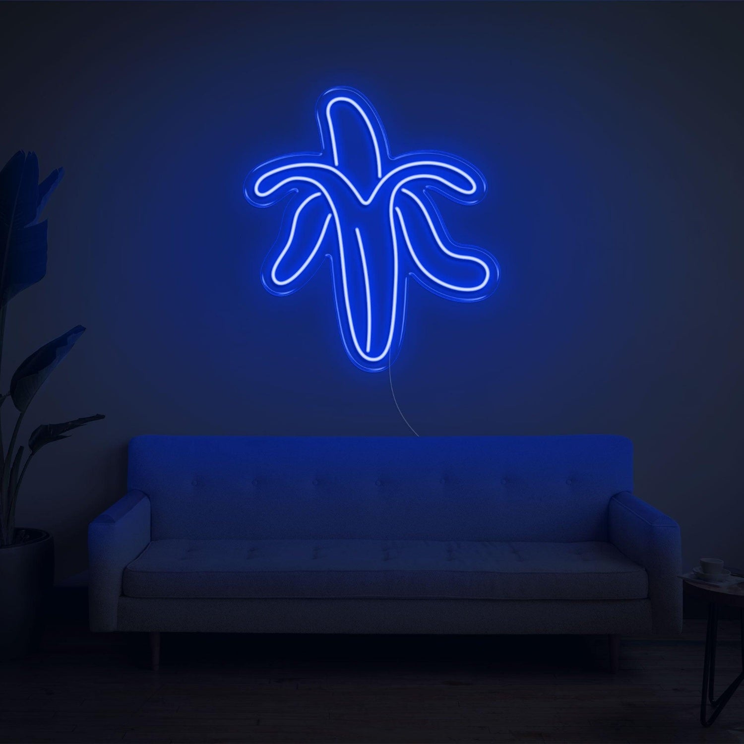 Banana Peel Yellow Led Neon Sign For Home And Cafe Decor | Shineneon
