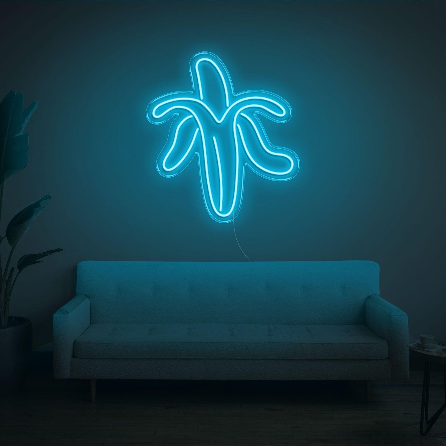 Banana Peel Yellow Led Neon Sign For Home And Cafe Decor | Shineneon