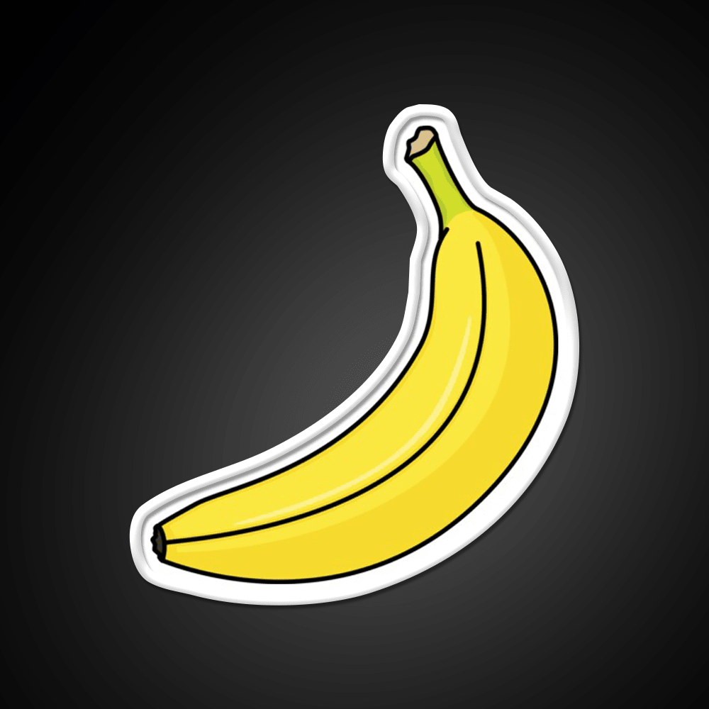 Banana V2 Snack Food Led Neon Sign Rgb Color - Shineneon