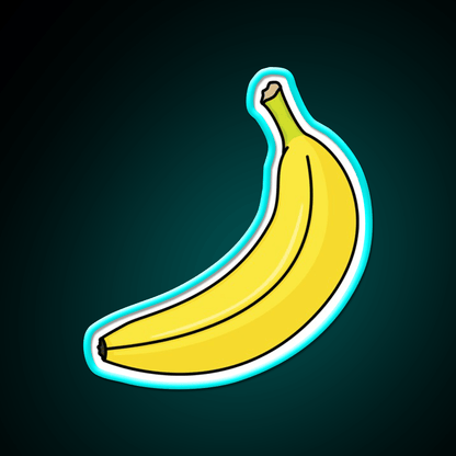 Banana V2 Snack Food Led Neon Sign Rgb Color - Shineneon