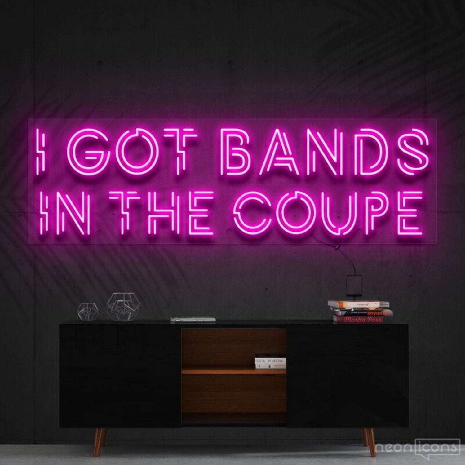 Bands In The Coupe Led Neon Sign Fmusic And Urban Decor - Shineneon