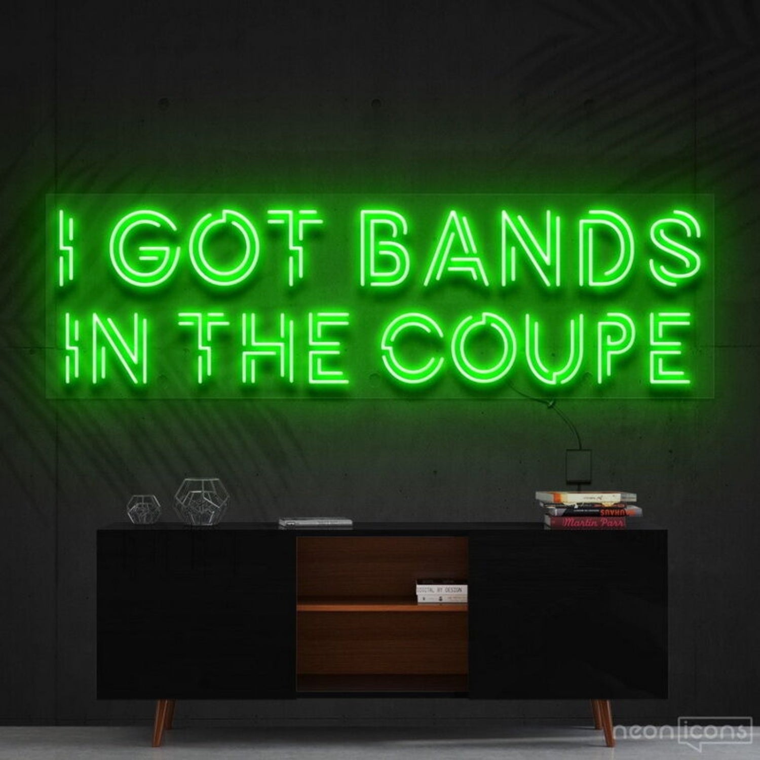 Bands In The Coupe Led Neon Sign Fmusic And Urban Decor - Shineneon