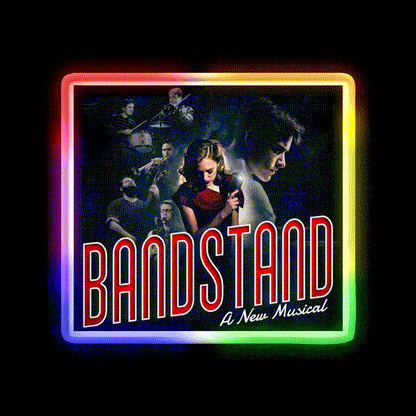 Bandstand Welcome Led Neon Sign Open Sign Rgb Color - LED neon sign close-up detail