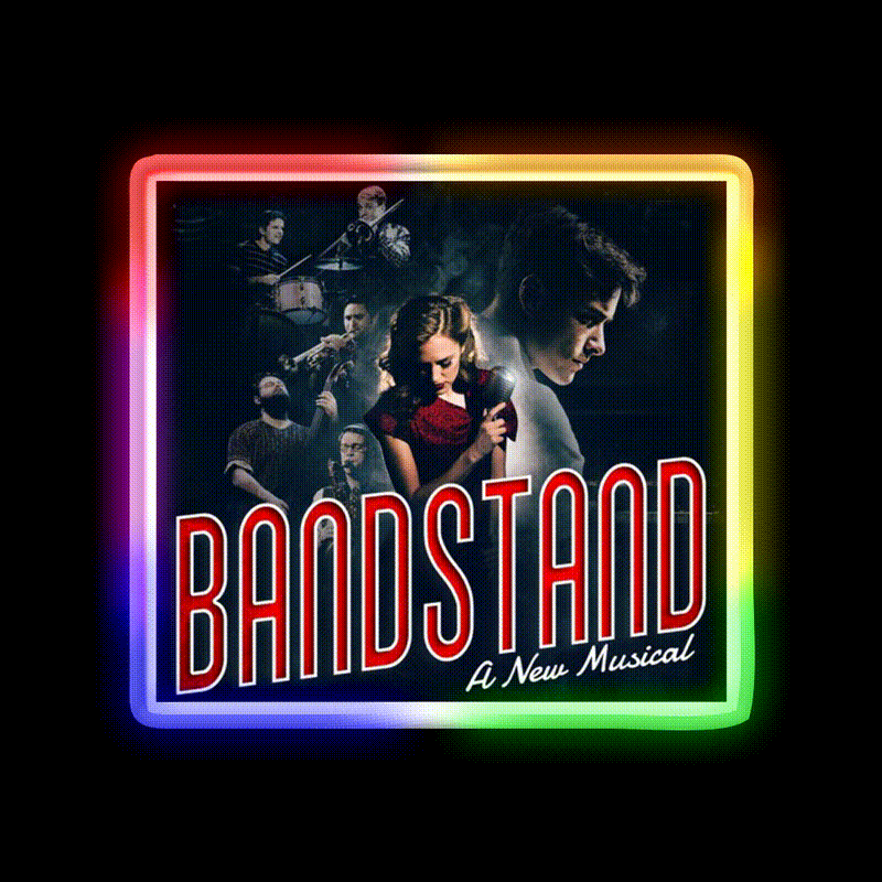 Bandstand Welcome Led Neon Sign Open Sign Rgb Color - LED neon sign close-up detail