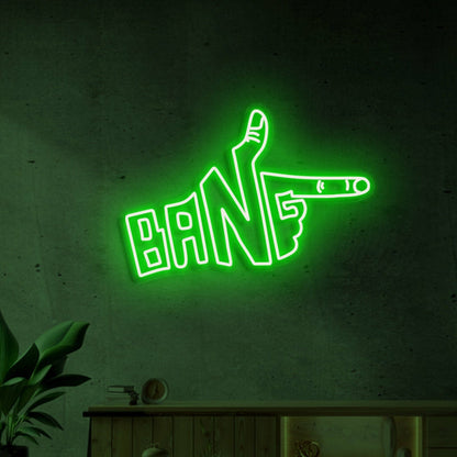 Bang Neon Light Startling Impact And Excitement - Shineneon
