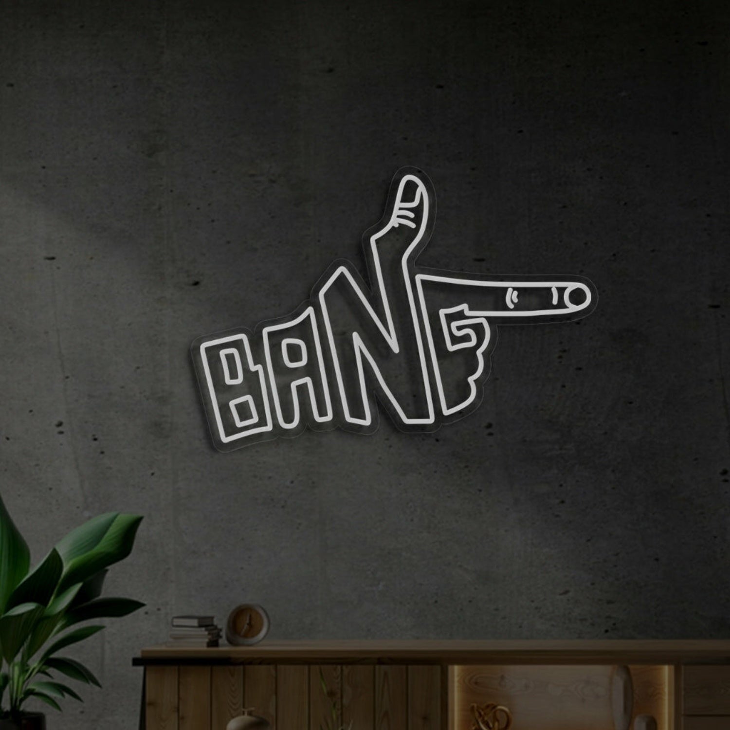Bang Neon Light Startling Impact And Excitement - Shineneon