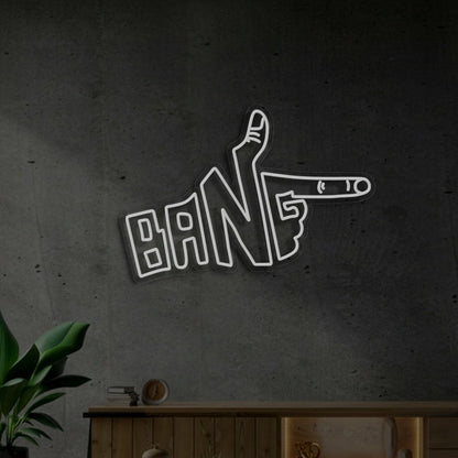 Bang Neon Light Startling Impact And Excitement - Shineneon