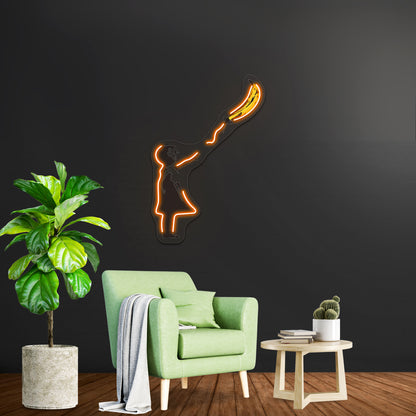 Banksy Underground Artwork Led Neon Sign - LED neon sign view 6