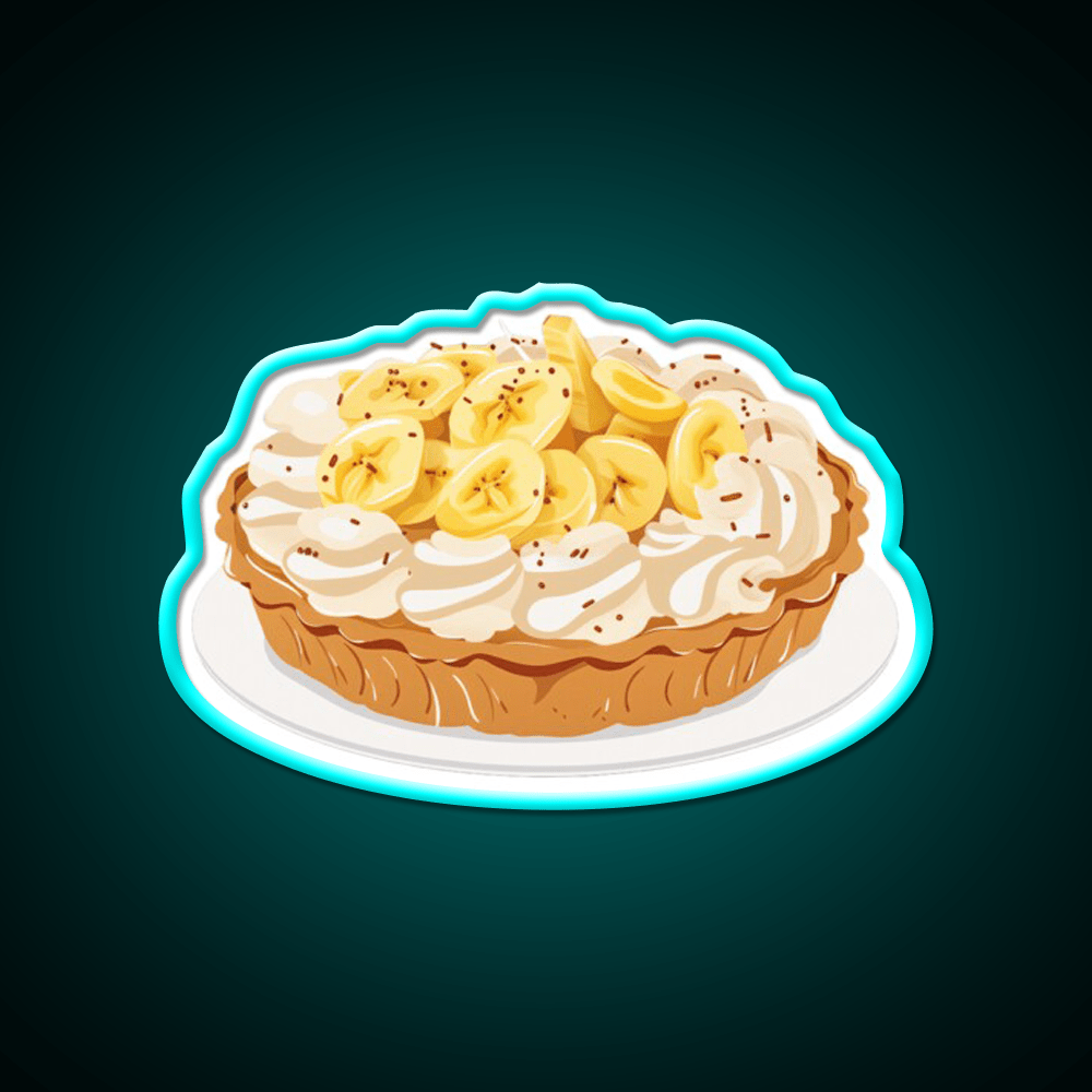 Banoffee Pie Snack Food Led Neon Sign Rgb Color - Shineneon