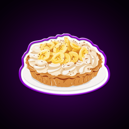 Banoffee Pie Snack Food Led Neon Sign Rgb Color - Shineneon