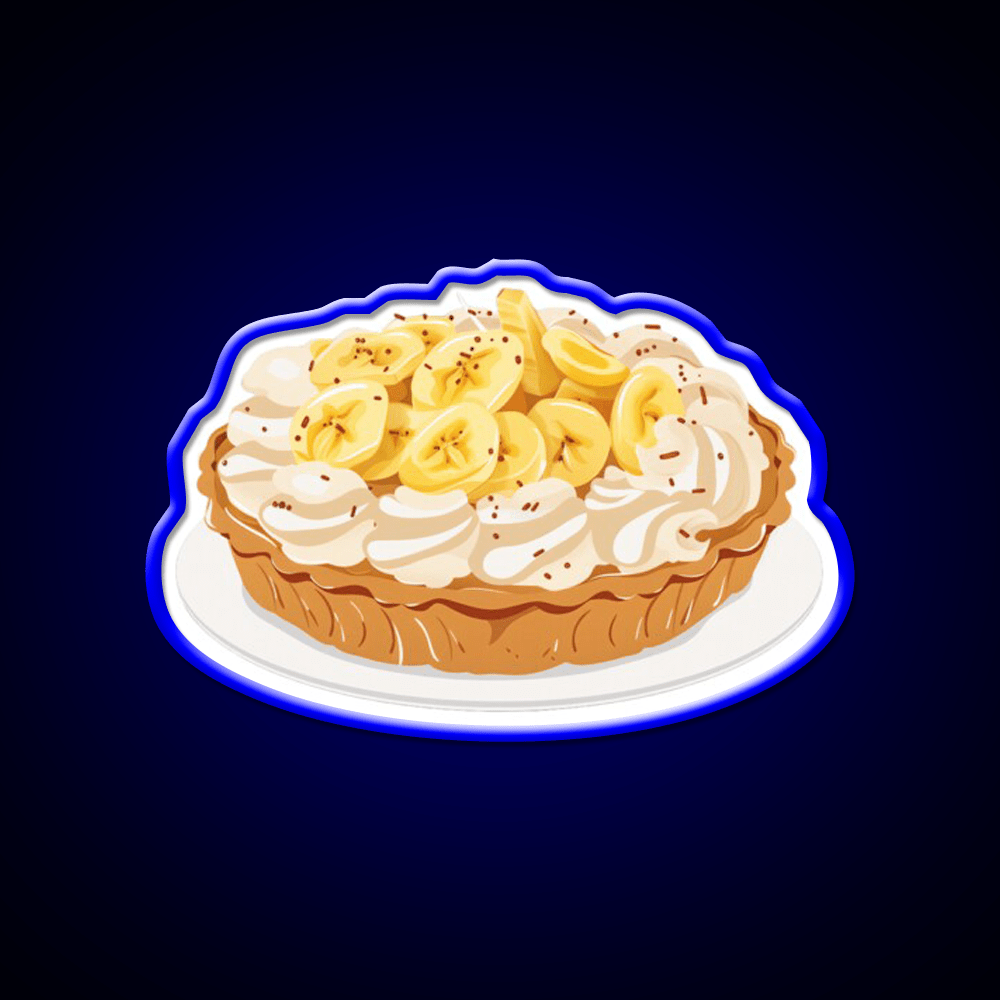 Banoffee Pie Snack Food Led Neon Sign Rgb Color - Shineneon