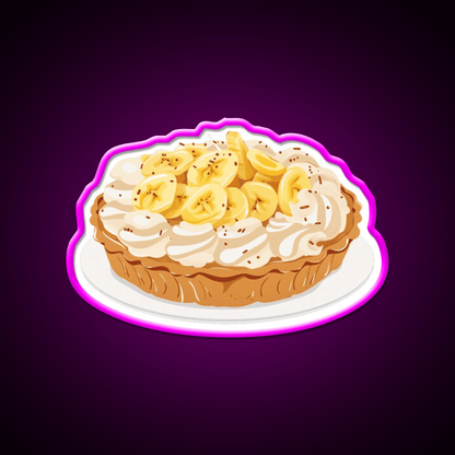 Banoffee Pie Snack Food Led Neon Sign Rgb Color - Shineneon