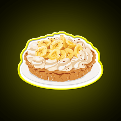 Banoffee Pie Snack Food Led Neon Sign Rgb Color - Shineneon