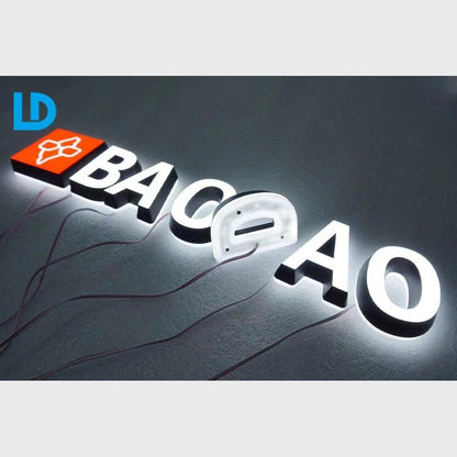 Baodao 3D Frontlit And Backlit Channel Letter Led Light Sign - Shineneon