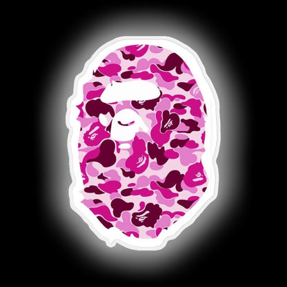 Bape Neon Sign Camo Neon Sign