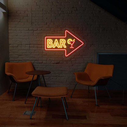 Bar Arrow Led Neon Sign | Shineneon