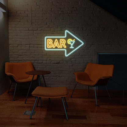 Bar Arrow Led Neon Sign | Shineneon
