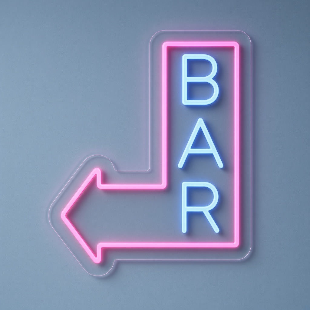 Bar Arrow LED Neon Sign