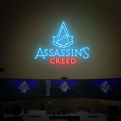 Bar Assassins Creed Art Led Neon Sign Wall Art Gift - Shineneon