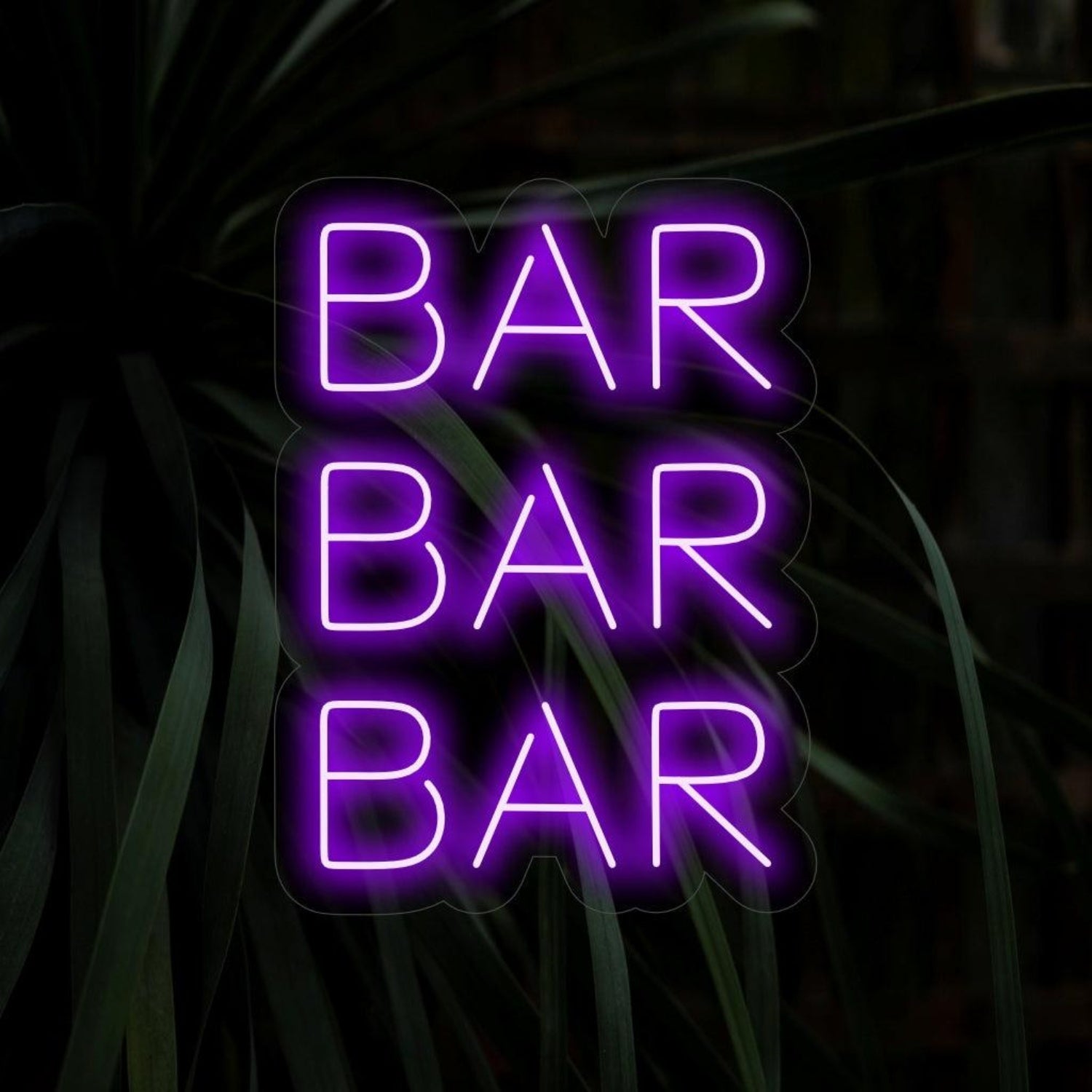 Bar Bar Bar Led Neon Sign For Modern Bar Cafe Decor | Shineneon