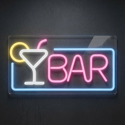 Bar Business LED Neon Sign Wall Art - 01 Original Product Image