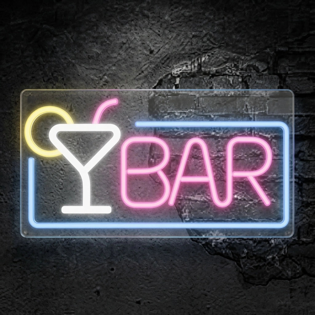 Bar Business LED Neon Sign Wall Art - 02 High-Converting Product Image