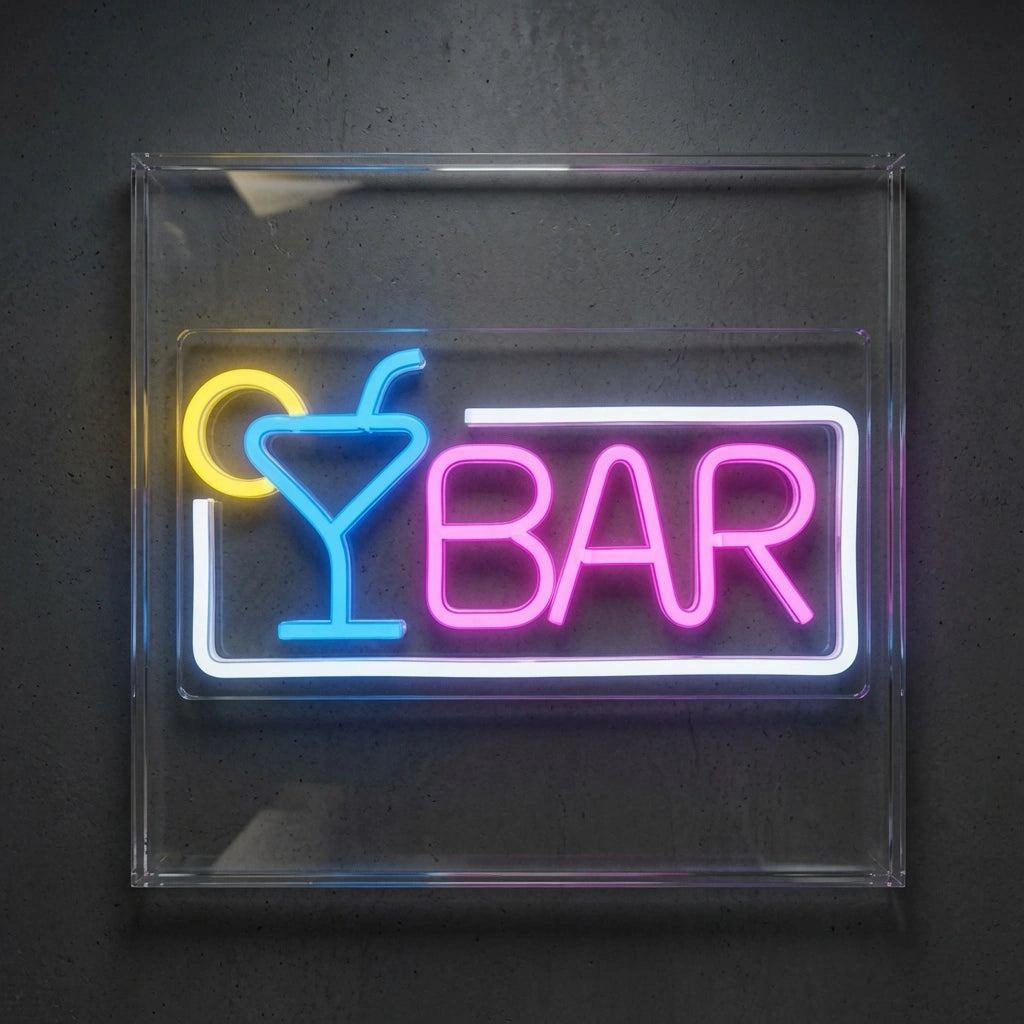 Bar Business LED Neon Sign Wall Decor - 01 Original Product Image